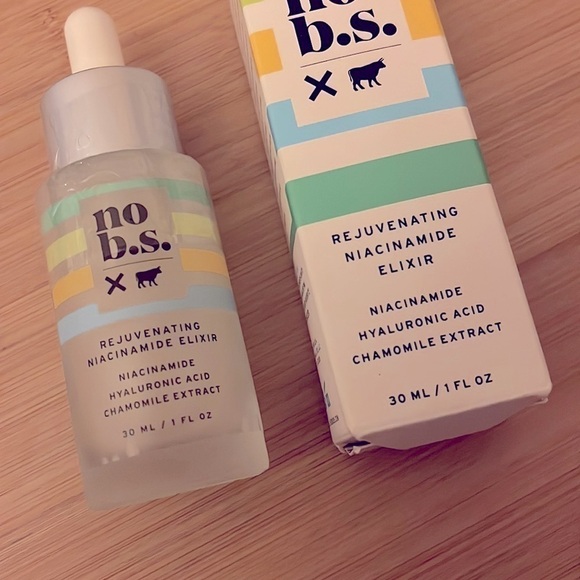 Brand New No B.S. Rejuvenating Niacinamide Elixir Hyaluronic Acid Serum Sealed - Picture 3 of 13